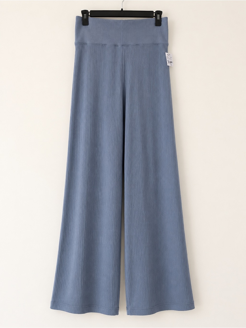 Ribbed Soft Chic Soft Blue sweatpants NWT Large Hardtail Cotton Clothing